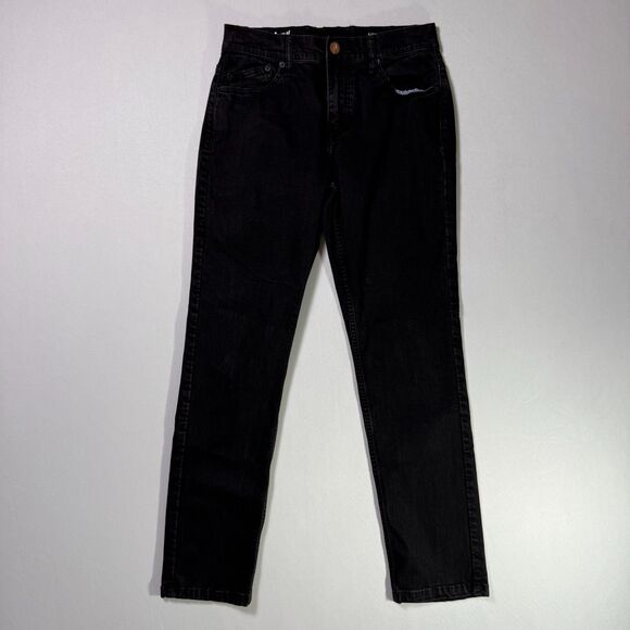 Mugsy Squid Ink Black Men's Jeans, Straight, Size 30x30, Soft and Stretchy 2/$50 - Picture 3 of 16